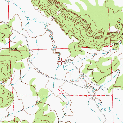 Topographic Map of Padilla Water Well, NM