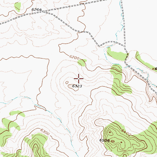 Topographic Map of Old Water Well, NM
