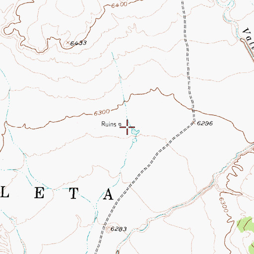 Topographic Map of Number 10 Water Well, NM