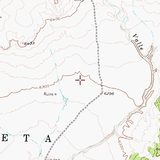 Topographic Map of Number 11 Water Well, NM