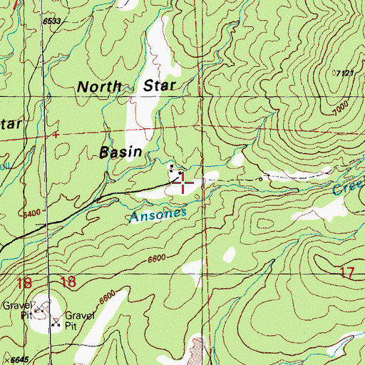 Topographic Map of 00123 Water Well, NM