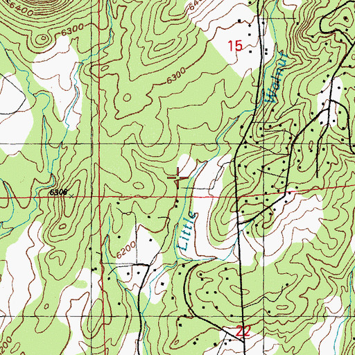 Topographic Map of 00231 Water Well, NM