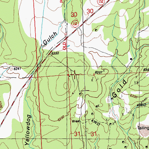 Topographic Map of 10012 Water Well, NM