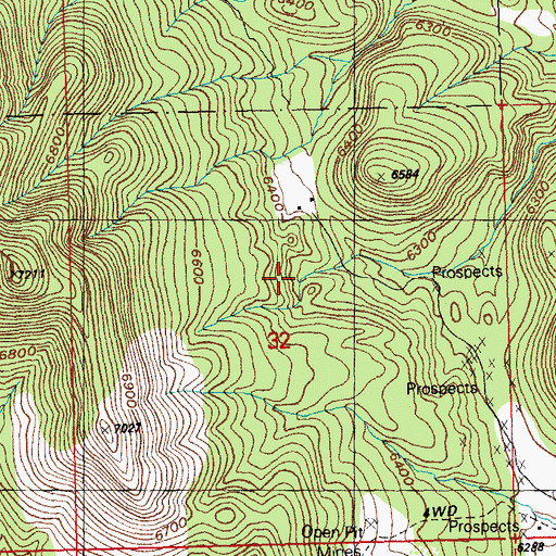 Topographic Map of 00249 Water Well, NM