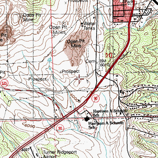 Topographic Map of 00441 Water Well, NM