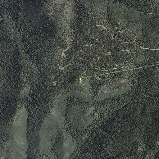 Aerial/Satellite Image of Alamo Peak, NM