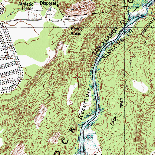 Topographic Map of Spring 3, NM