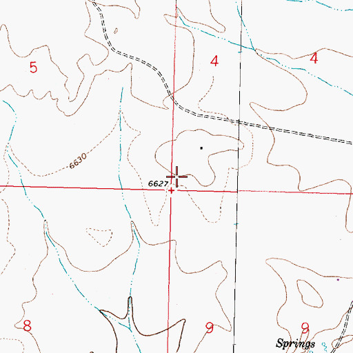Topographic Map of DH-OE-2 Water Well, NM