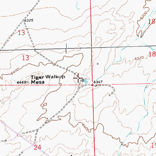 Topographic Map of 15K-336 Water Well, NM