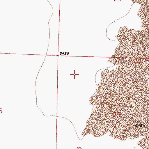 Topographic Map of 10041 Water Well, NM