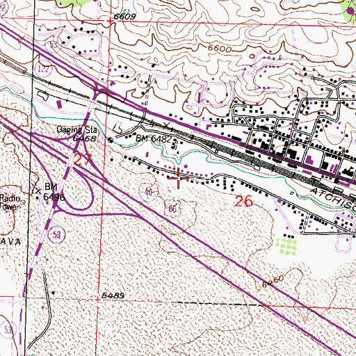 Topographic Map of 10062 Water Well, NM