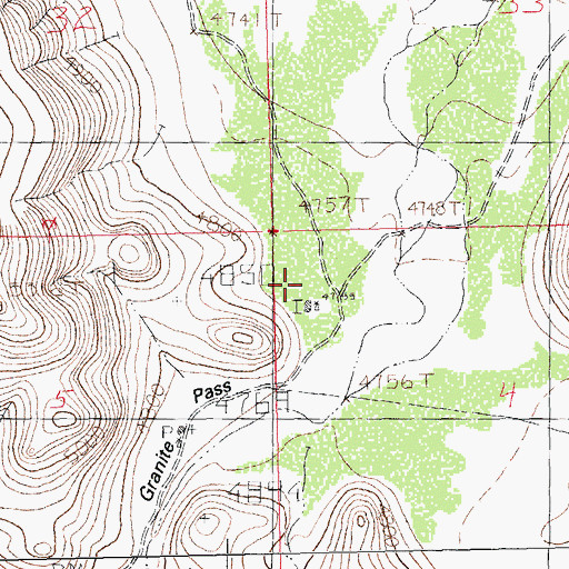 Topographic Map of Thicket Water Well, NM