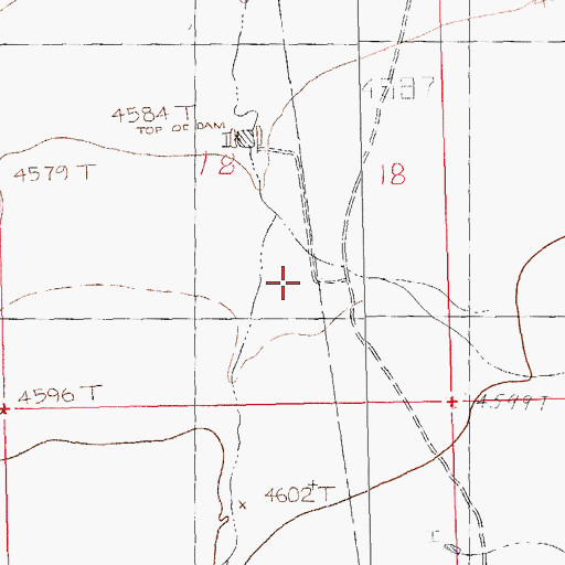Topographic Map of M Water Well, NM