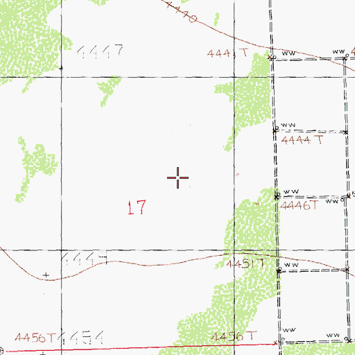 Topographic Map of K Ranch Water Well, NM