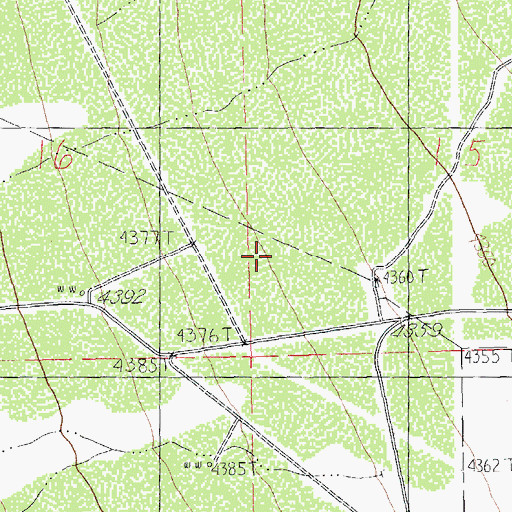 Topographic Map of Lakeview Water Well, NM