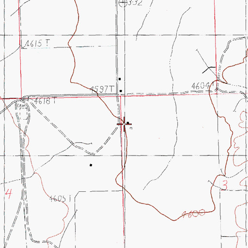 Topographic Map of 10157 Water Well, NM