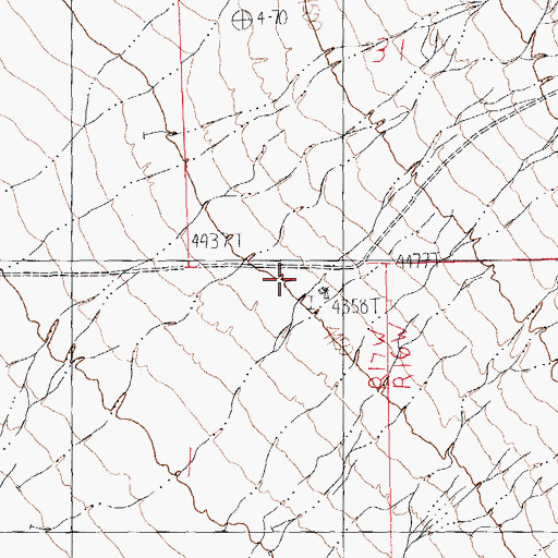 Topographic Map of Sunny Slope Water Well, NM