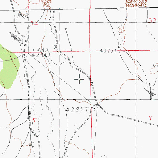Topographic Map of 10132 Water Well, NM