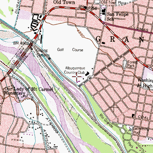 Topographic Map of Number 1 Water Well, NM