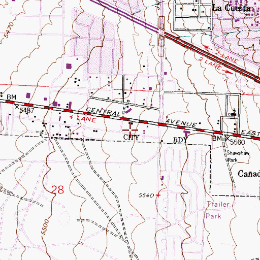 Topographic Map of Lomas 8 Water Well, NM