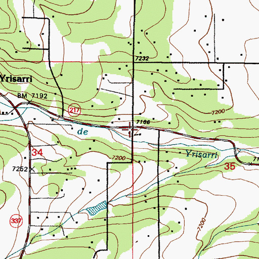 Topographic Map of E-4147 Water Well, NM
