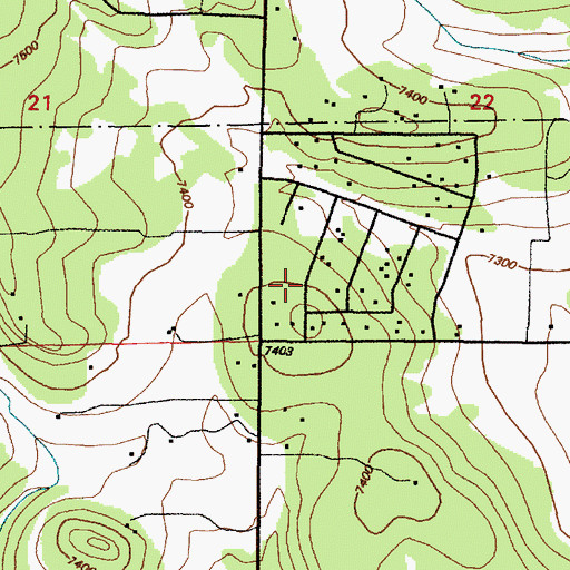 Topographic Map of E-3868 Water Well, NM