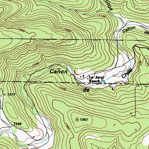 Topographic Map of E-3658 Water Well, NM