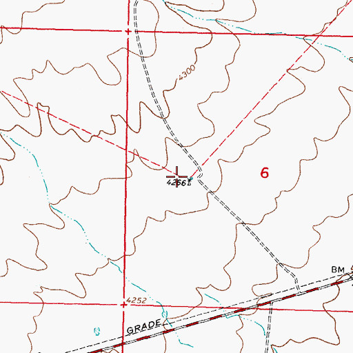 Topographic Map of 01109 Water Well, NM