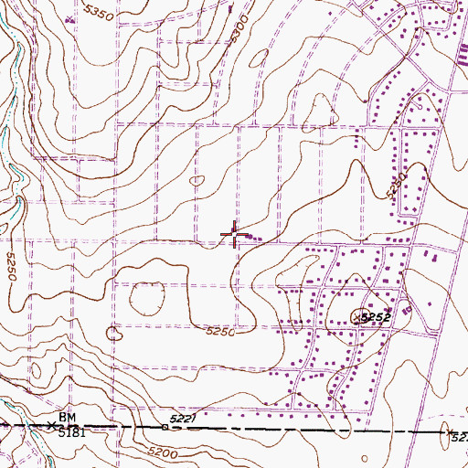 Topographic Map of Number 1 Water Well, NM