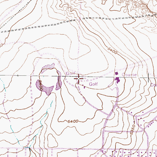 Topographic Map of Number 4 Water Well, NM