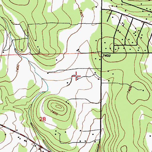 Topographic Map of 114 Water Well, NM