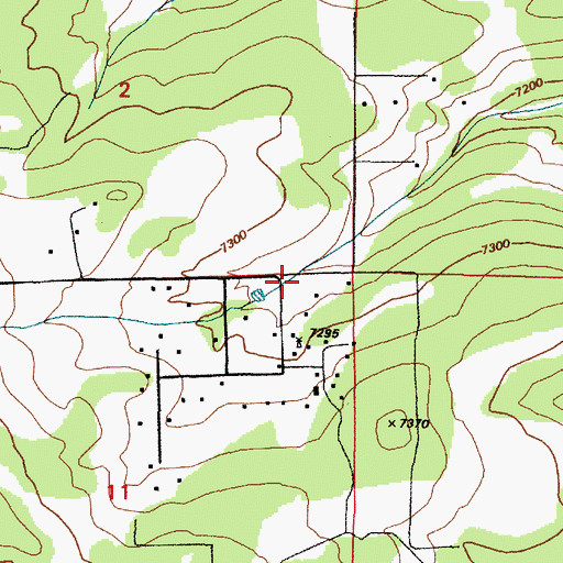 Topographic Map of 109 Water Well, NM