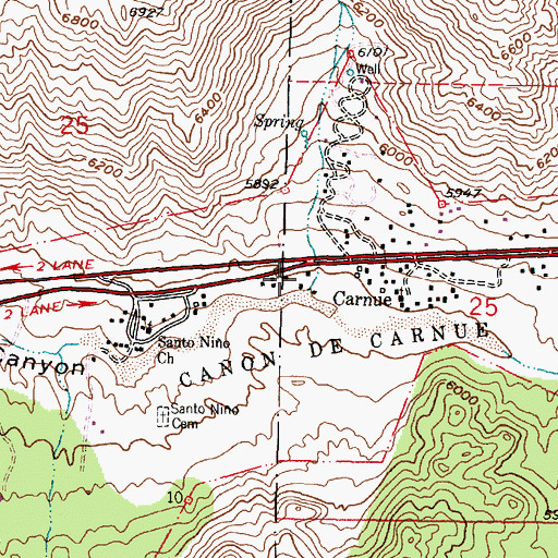 Topographic Map of 137 Water Well, NM