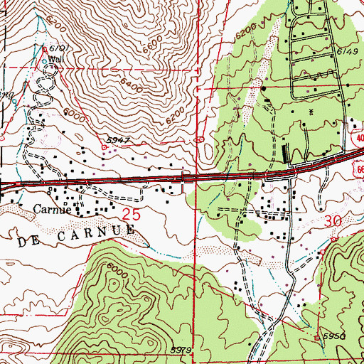 Topographic Map of 200 Water Well, NM