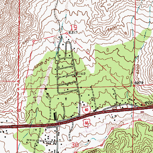 Topographic Map of 52 Water Well, NM