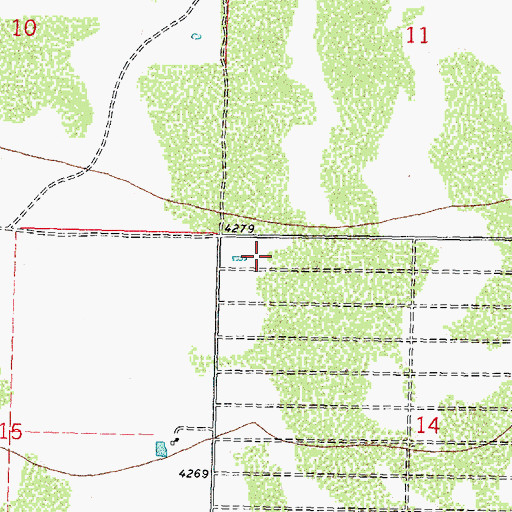 Topographic Map of 00765 Water Well, NM