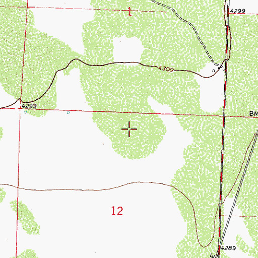 Topographic Map of 00678 Water Well, NM