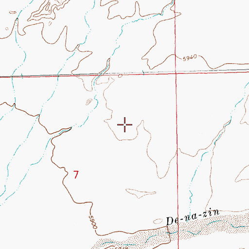 Topographic Map of TL-7-2 Water Well, NM