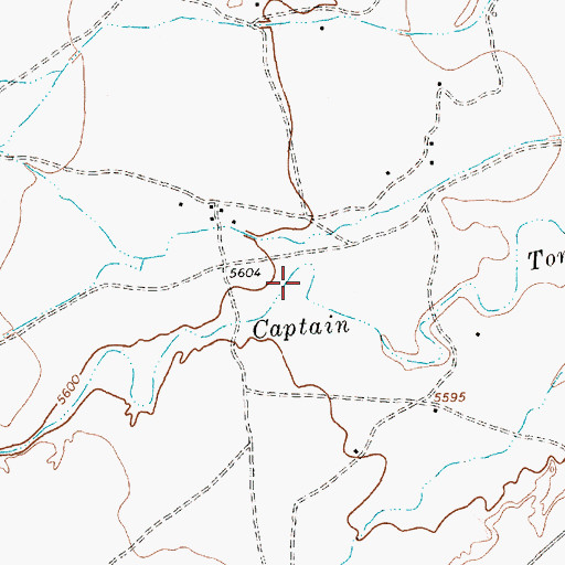 Topographic Map of 12K-312 Water Well, NM