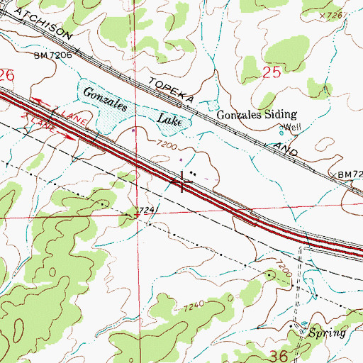 Topographic Map of SEO B-484 Water Well, NM