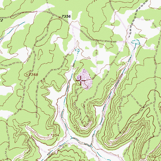 Topographic Map of W2 Water Well, NM
