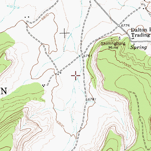 Topographic Map of 15T-545 Water Well, NM