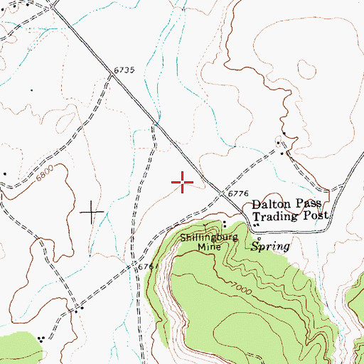 Topographic Map of JWC-2 Water Well, NM