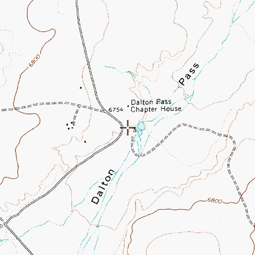 Topographic Map of 15B-2 Water Well, NM