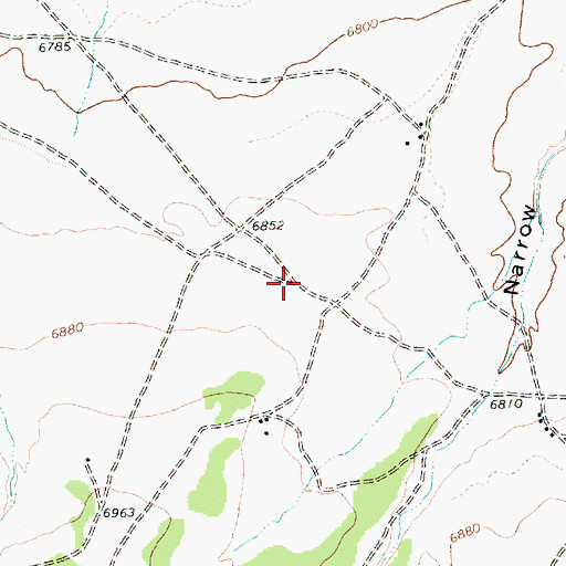 Topographic Map of 12T-538 Water Well, NM