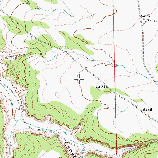 Topographic Map of AN-15 Water Well, NM