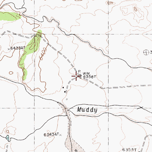 Topographic Map of 14K-315 Water Well, NM
