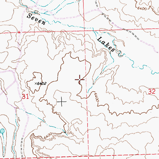 Topographic Map of 19-11-31-131-12 Water Well, NM