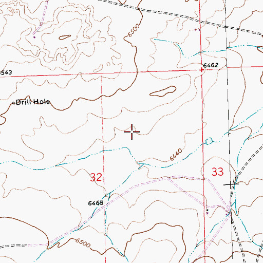 Topographic Map of SJ-902-0-1 Water Well, NM