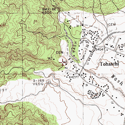 Topographic Map of 14K-301 Water Well, NM